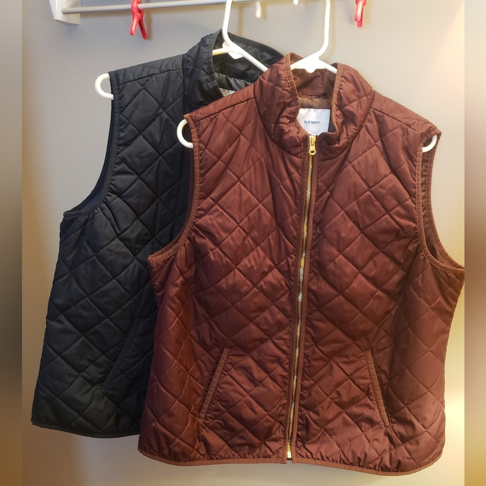 EUC Old Navy Vests, Set of 2